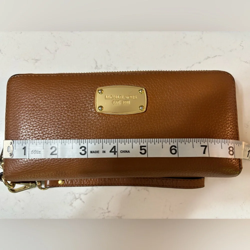 Michael Kors Tan Leather Wallet